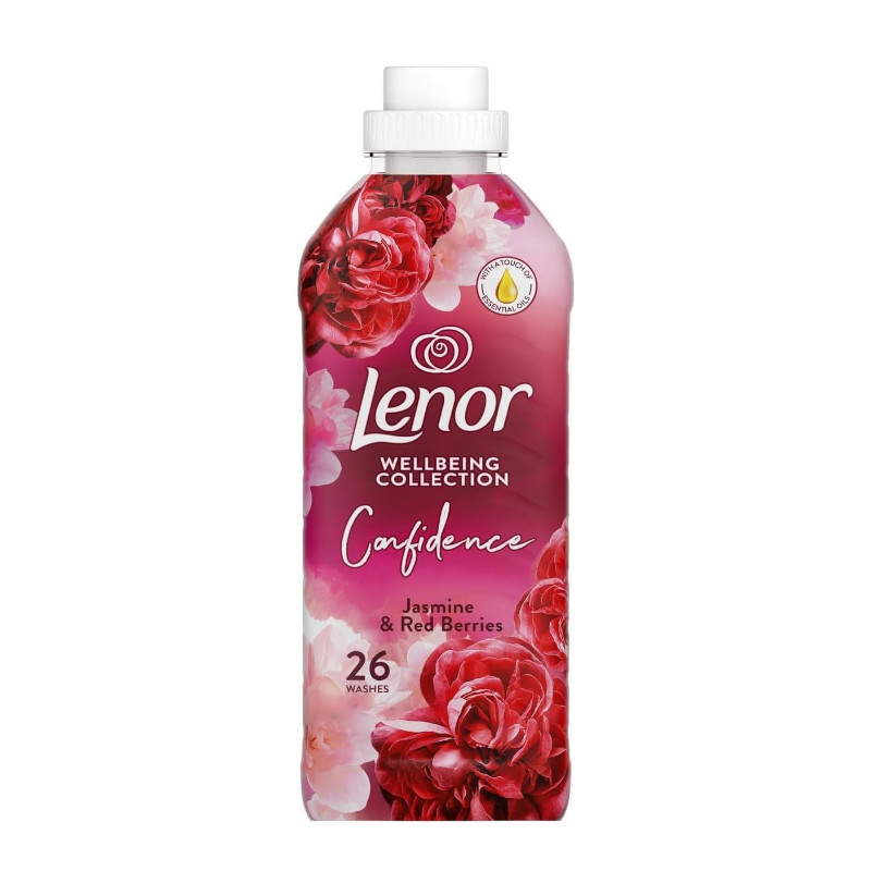مایع نرم کننده و خوشبو کننده لباس لنور Jasmine & Red Berries با حجم 500 میلی لیتر