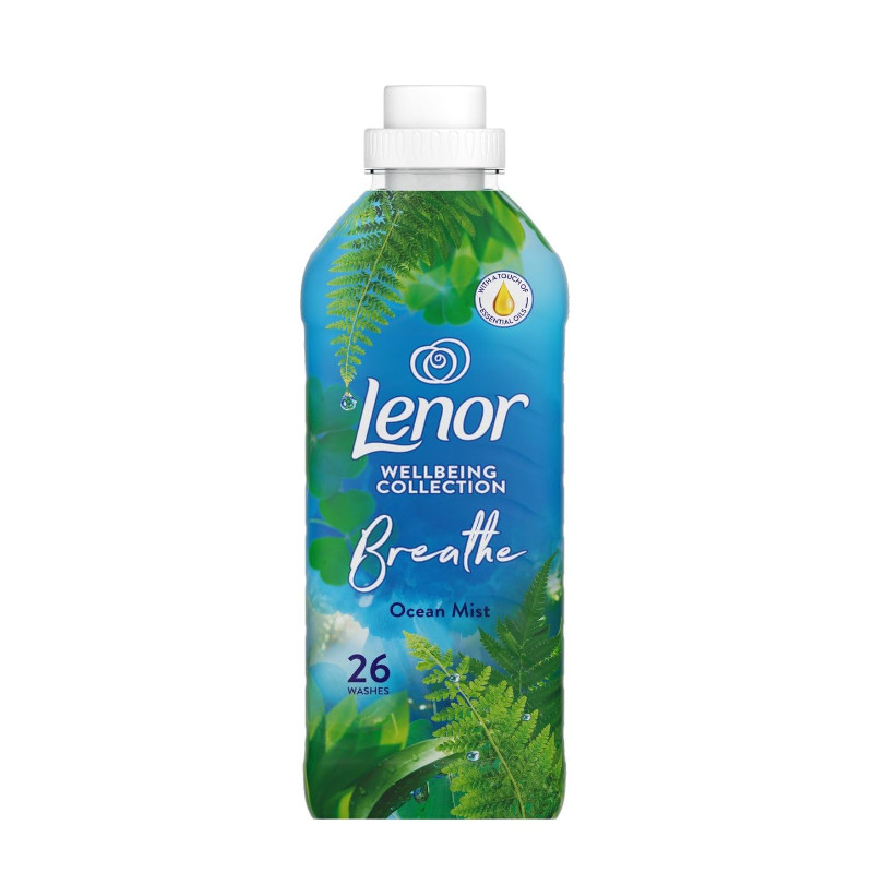 مایع نرم کننده و خوشبو کننده لباس لنور Ocean Mist با حجم 500 میلی لیتر
