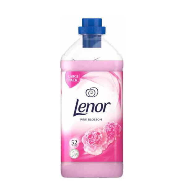 مایع نرم کننده و خوشبو کننده لباس لنور Pink Blossom-floral fresh با حجم 1.82 لیتر