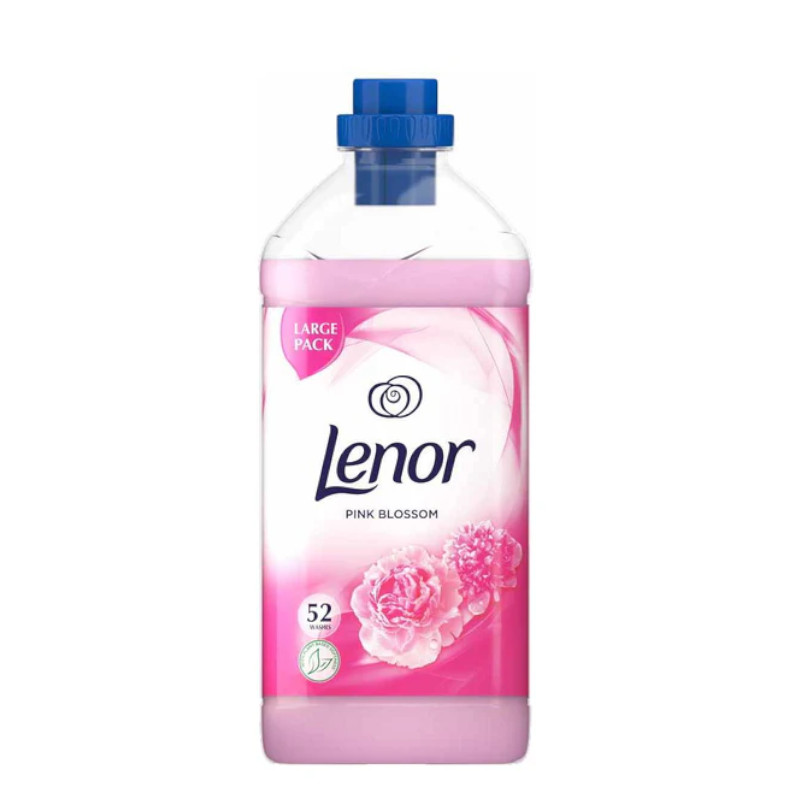 مایع نرم کننده و خوشبو کننده لباس لنور Pink Blossom-floral fresh با حجم 1.82 لیتر