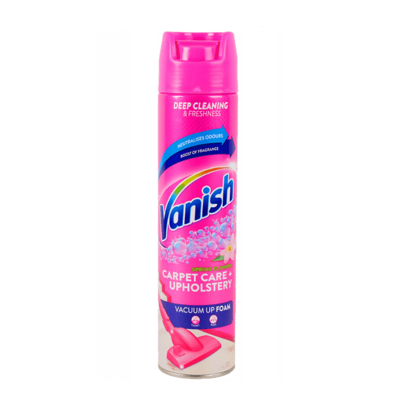 vanish carpet stain remover foam spray 600ml