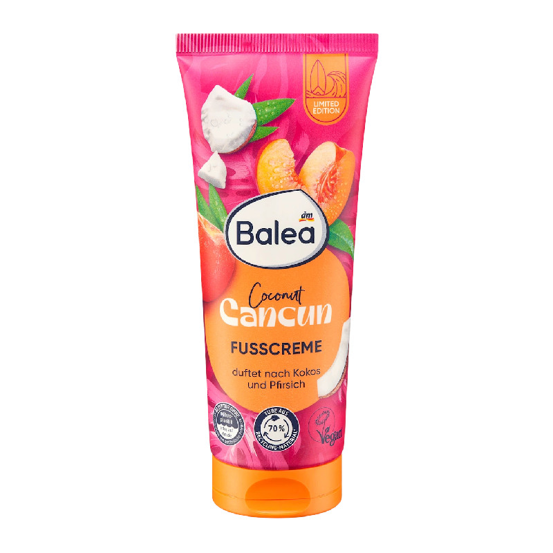 balea fusscreme coconut cancun 100ml