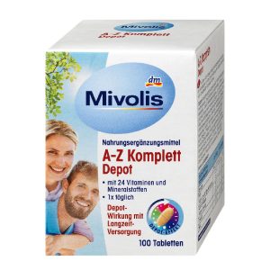 Mivolis A-Z Komplett Depot, Tabletten, 100 St., 144 g