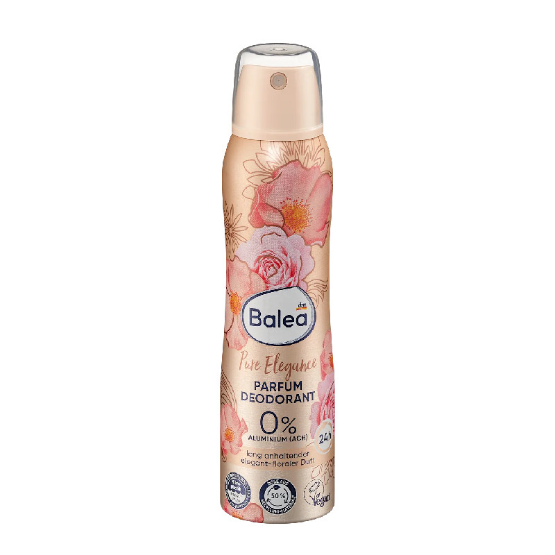 balea deospray parfum deodorant pure elegance 200ml