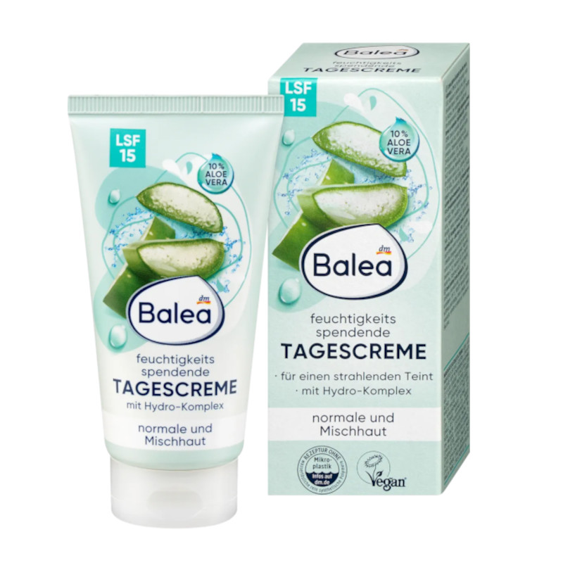 balea feuchtigkeits creme 15ml