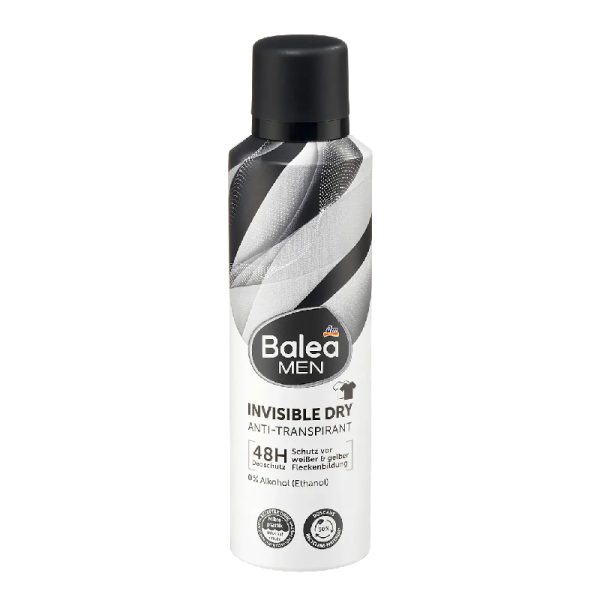 balea men antitranspirant deospray invisible dry 200ml