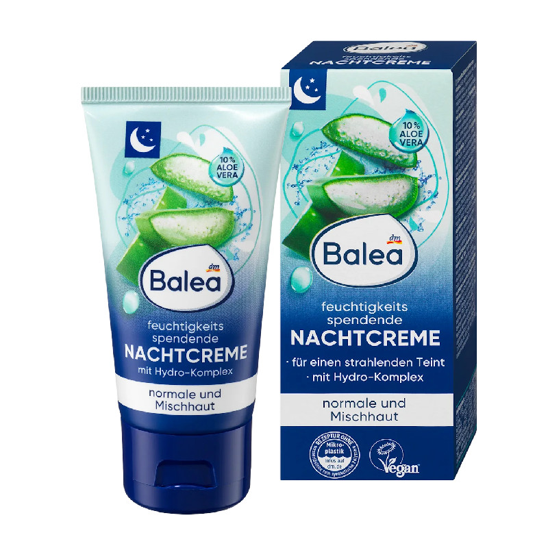 balea nachtcreme feuchtigkeitsspendend 50ml