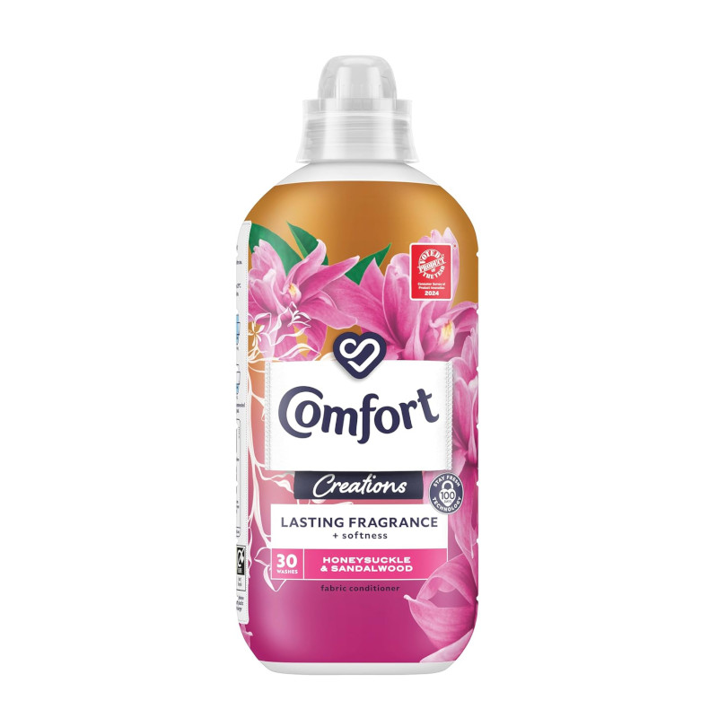 comfort fabric conditioner Honeysuckle and Sandalwood 900ml