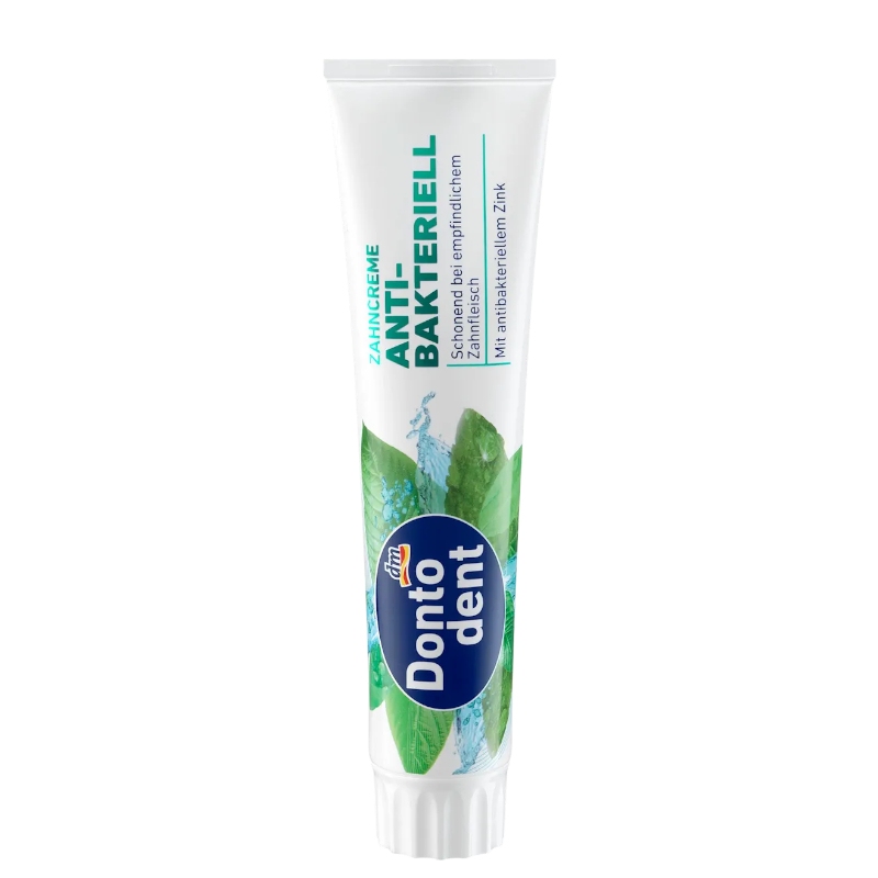 Dontodent Zahnpasta antibakteriell, 125 ml