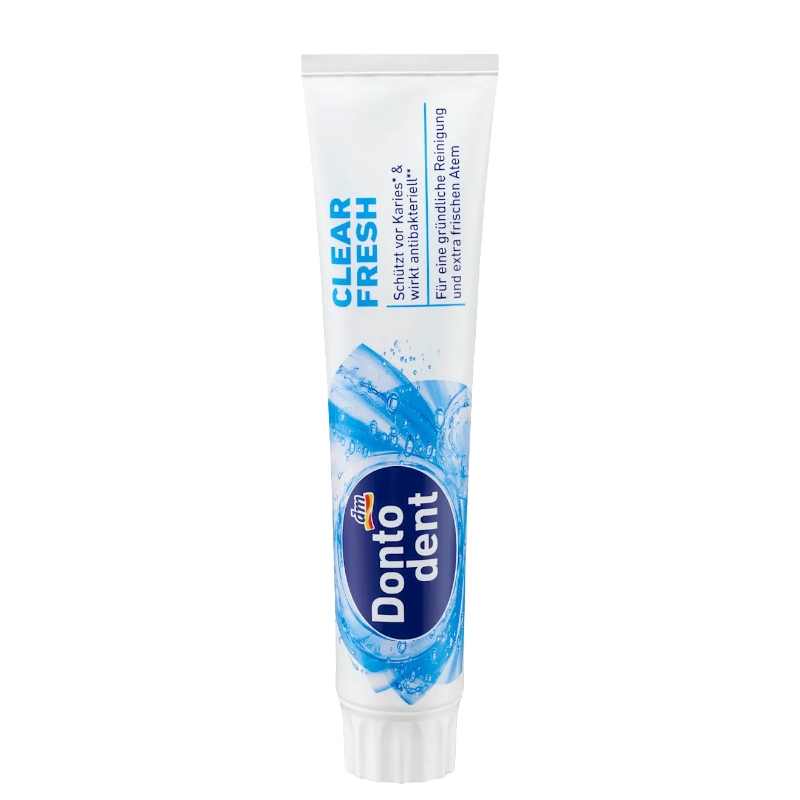 Dontodent Clear Fresh toothpaste, 125 ml