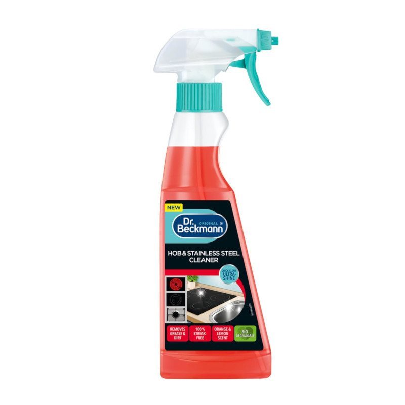 dr beckman hob and stainless steel cleaner spray 250ml
