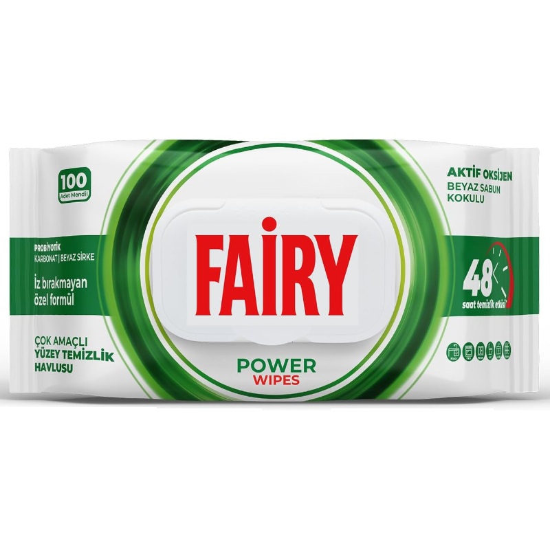Fairy Multi-Purpose Surface Cleaning Towel 100 Sheets | white soup 100s