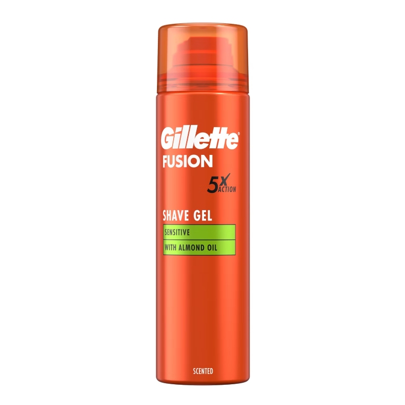 Gillette Fusion5 Ultra Sensitive Shaving Gel (200ml)