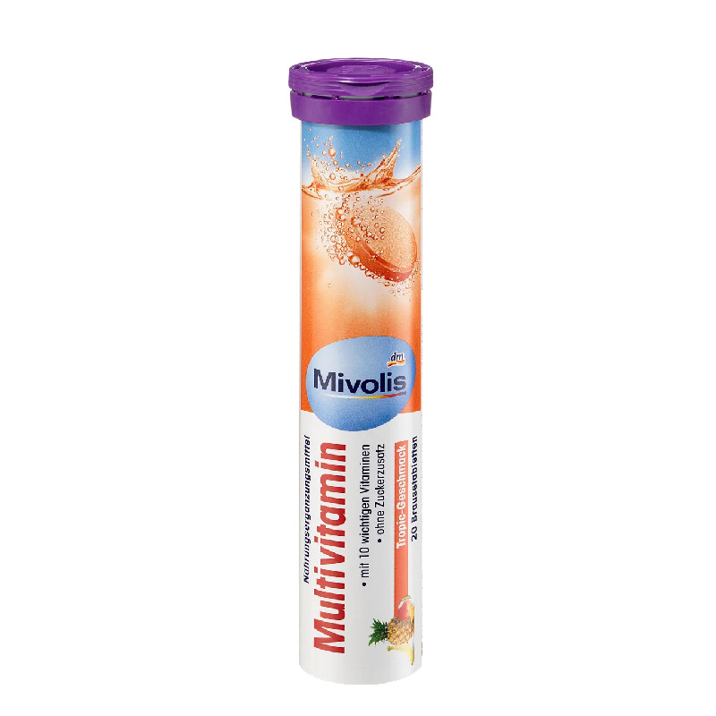 Mivolis Multivitamin Brausetabletten, 20 St, 82 g