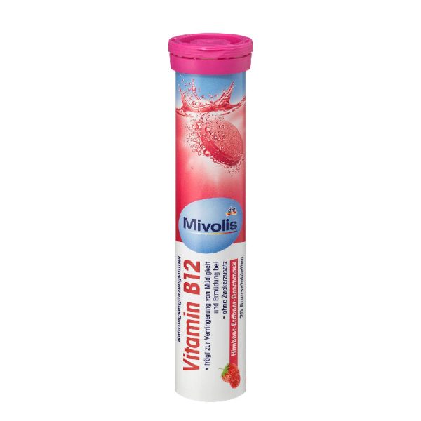 Mivolis Vitamin B12 Brausetabletten 20 St, 82 g